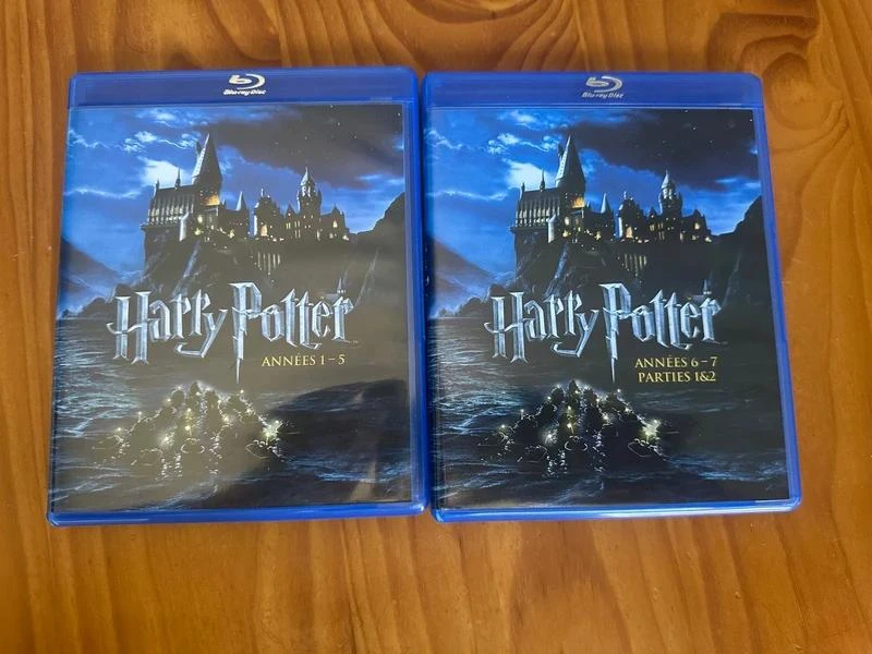 coffret blu-ray intégrale harry potter 8 films